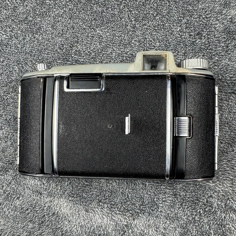 Vintage Kodak Signet 35 35mm Rangefinder Camera‎ with Leather Case Black Silver